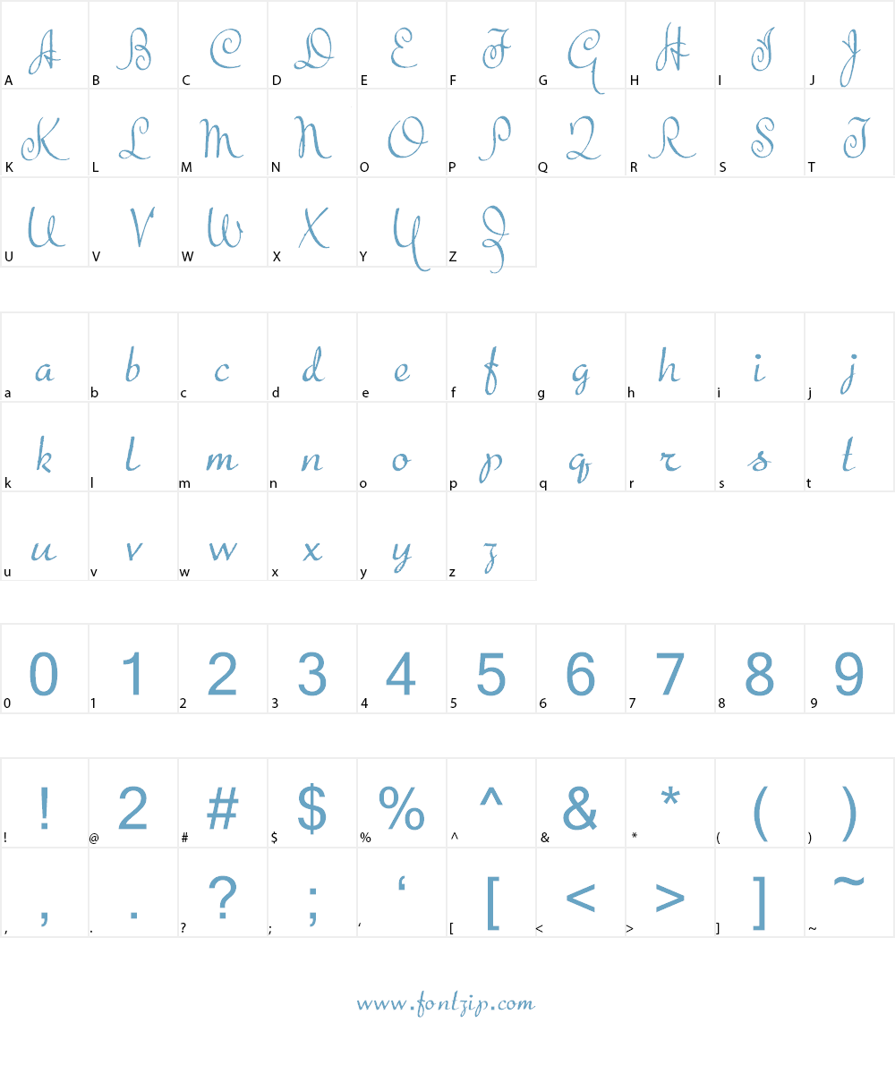 The Beat Goes On Font Character